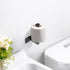 Hand Hammered Metal Bathroom Hardware, 7 inch Toilet Tissue Holder